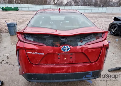 2019 Toyota Prius Prime z USA, uszkodzony, nr VIN JTDKARFP7K3116182